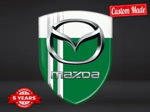 Mazda Wasserfestes Etikett Stilvoll Professionell Exklusiv